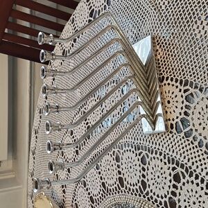 Karshi Silver Plated Menorah